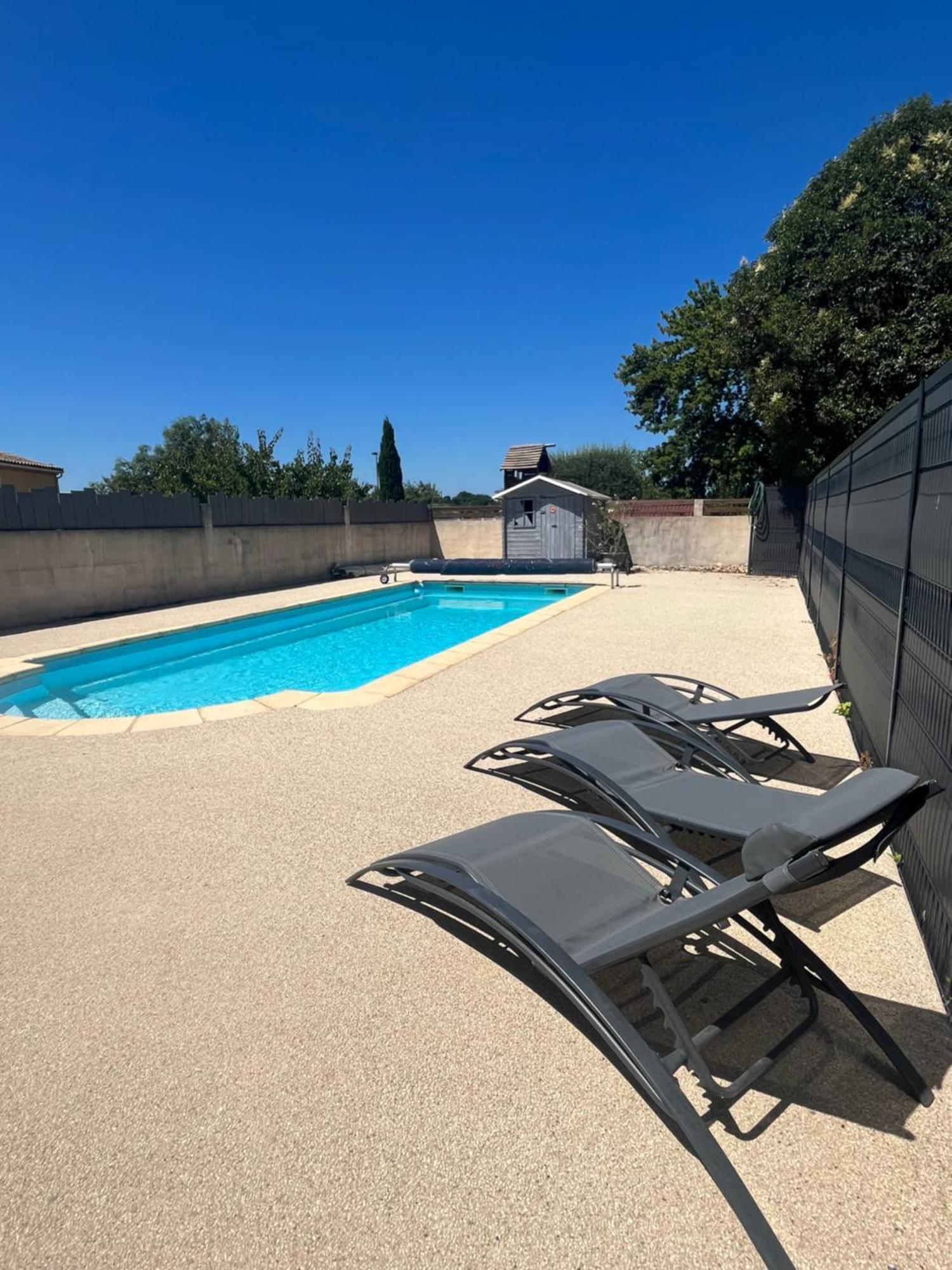 Holiday home Menthe-clim-terrain De Petanque-piscine Collective Saint-Paul-Trois-Chateaux